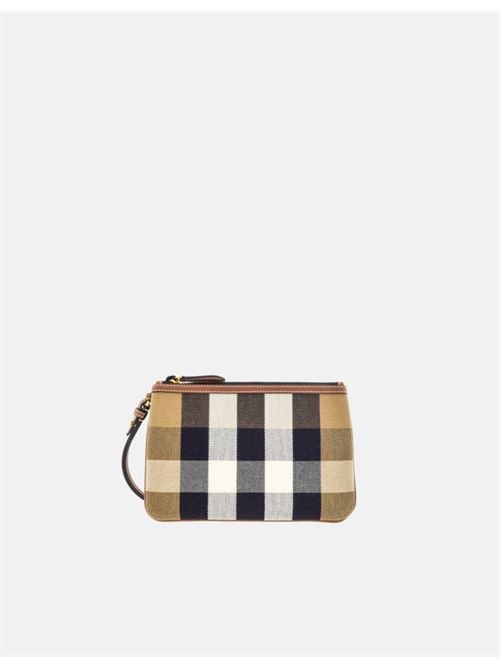 LSNEW PEYTON CHK BURBERRY | 80840481/TAUPE BROWN